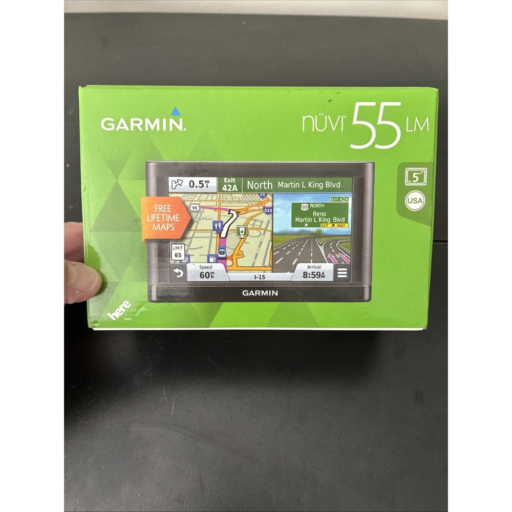 Garmin Nuvi 55LM Car GPS 5" Navigation System NEW Open Box